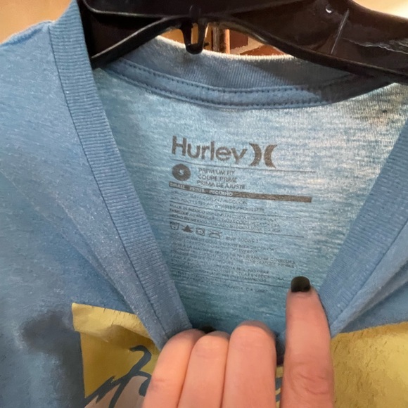 Hurley Shirt Adult Large Blue Beach Lightweight Summer Outdoors - Picture 4 of 5